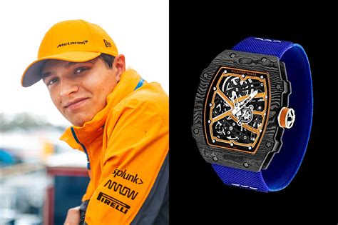 lando norris richard mille watch stolen|formula 1 driver watches.